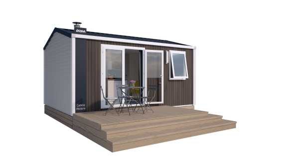 Mobil home Premium 1 habitació Costat Muntanya (2/4 pers.) 2019