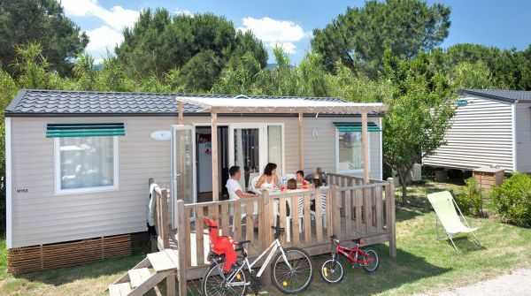 MOBILE HOME 2 HAB 2 SDB costat muntanya (4/6 persones)