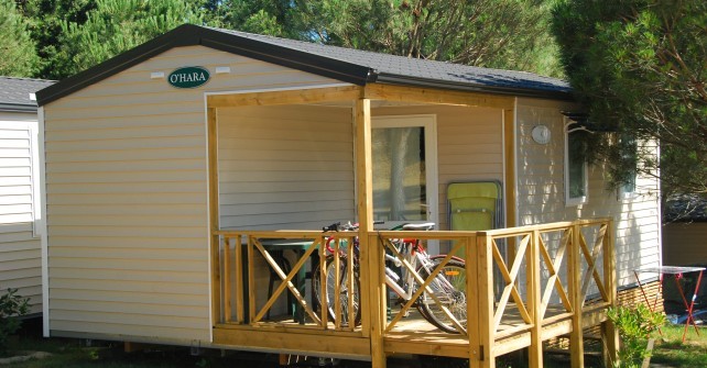 MOBILE HOME 2 HABITACIONS costat muntanya (4/6 persones)